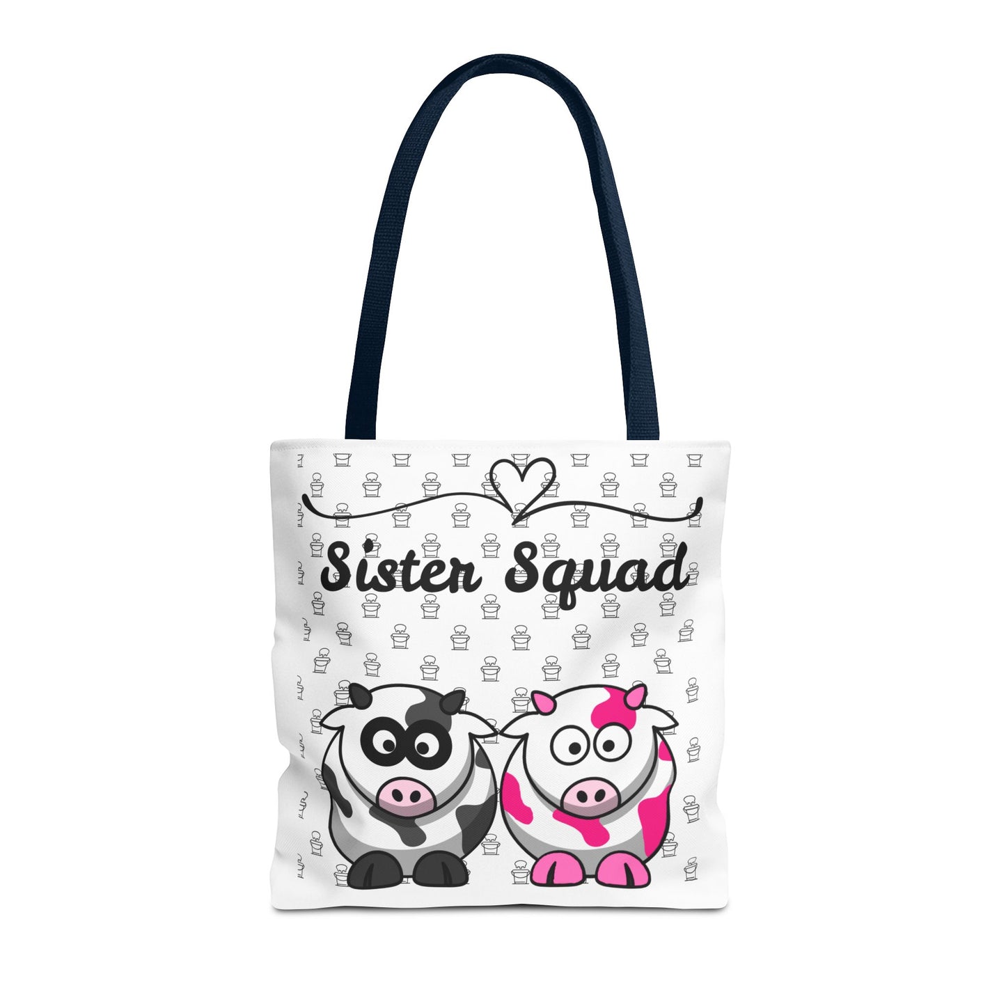 Farmers Support Tote Bag | Fun Flair Sisters & Animal Print Design