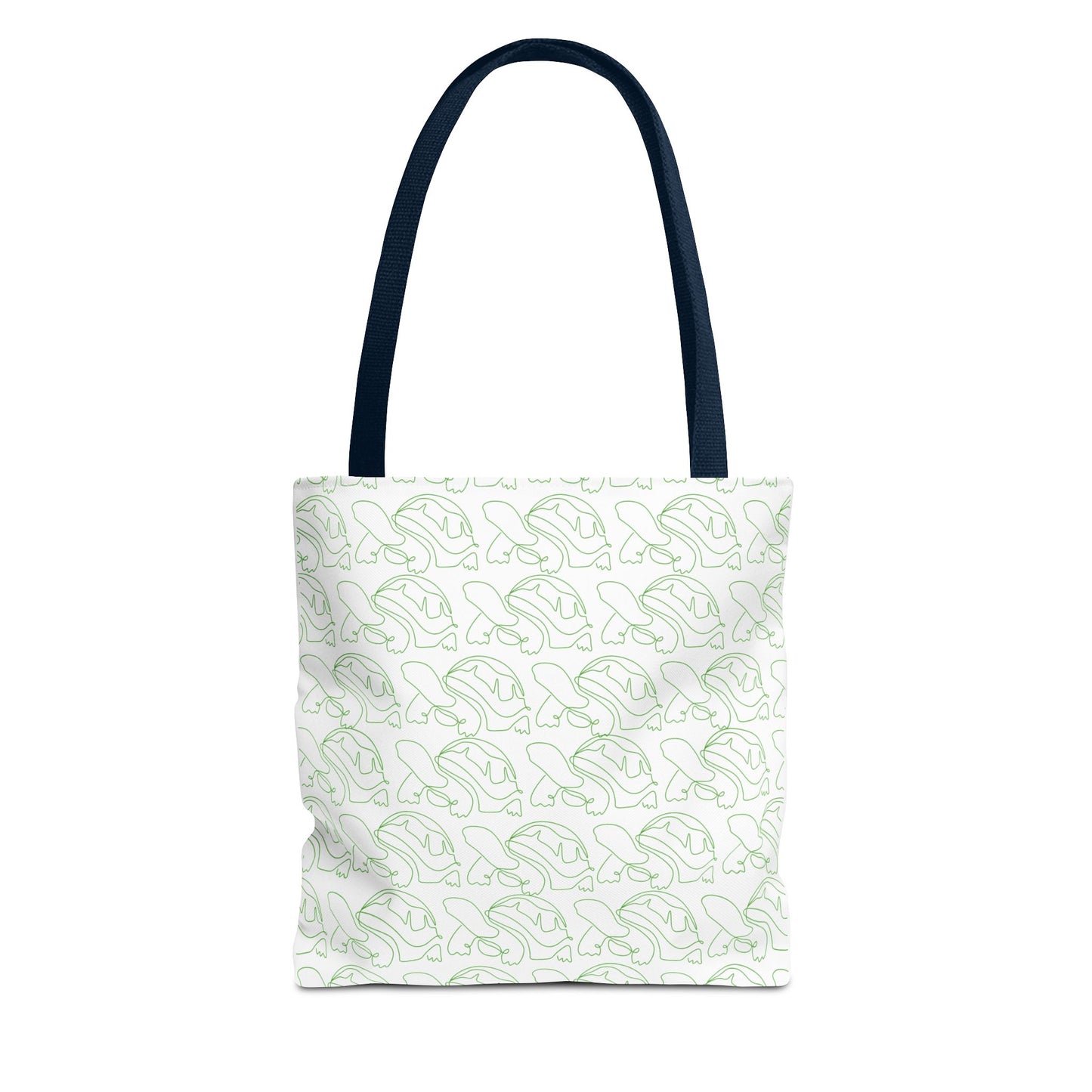Tote Bag - Tortoise Character Design, Stay Focused and Serve Others