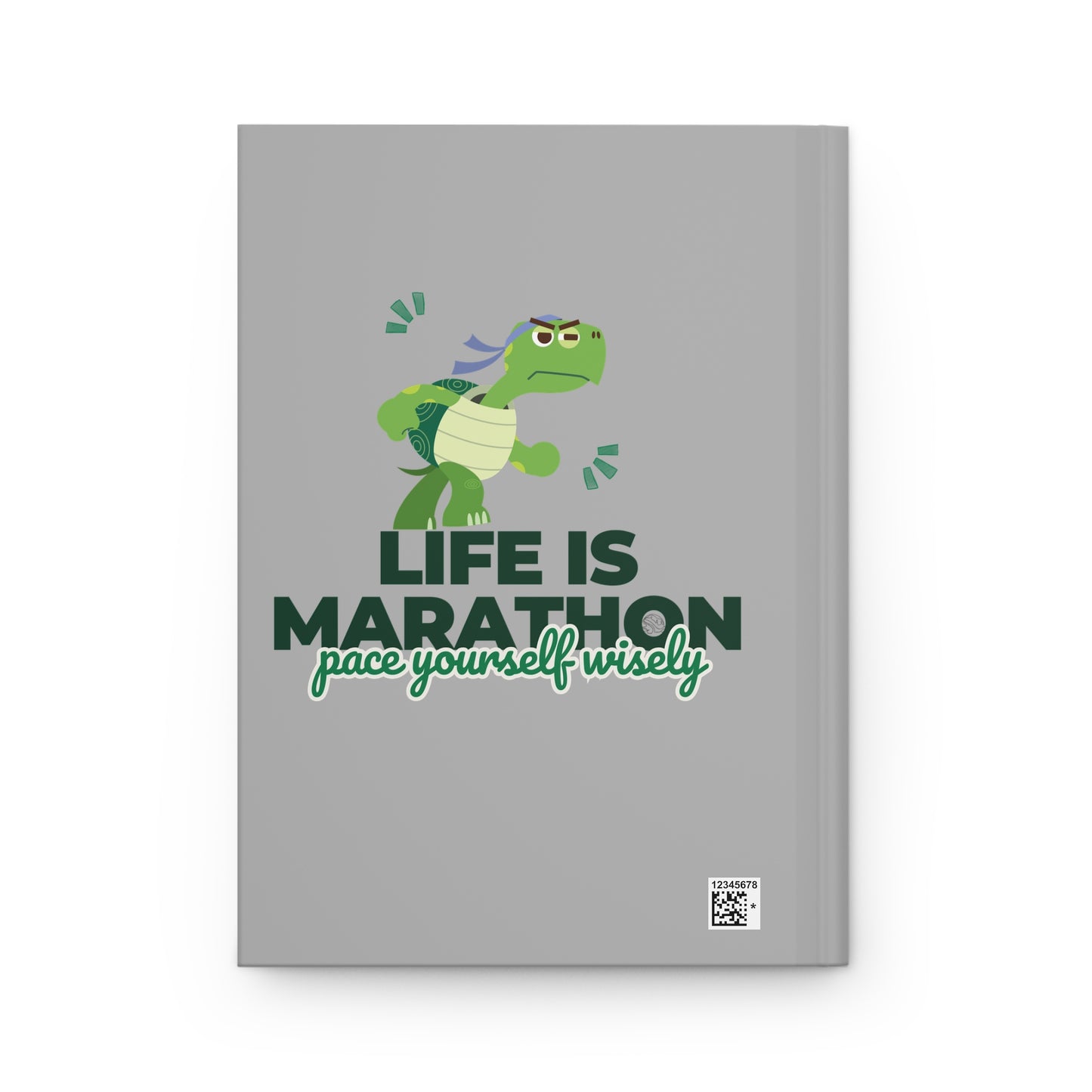 Motivation Tortoise Hardcover Journal Matte