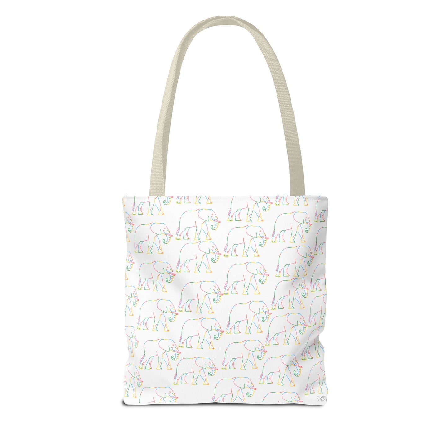 Wildlife Connection Tote Bag- Elephants
