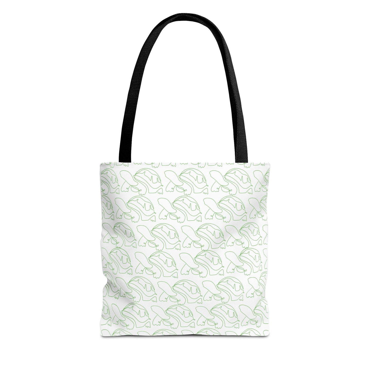 Tote Bag - Tortoise Character Design, Stay Focused and Serve Others