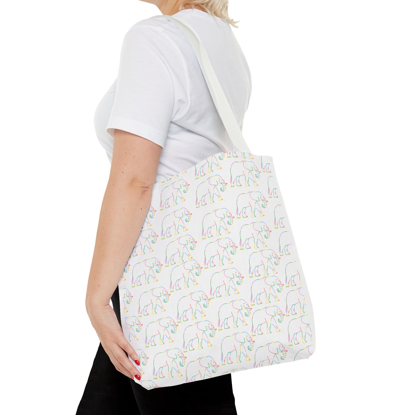 Wildlife Connection Tote Bag- Elephants