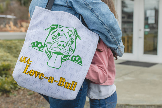 Pit Bull Advocate Tote Bag - Love a Bull