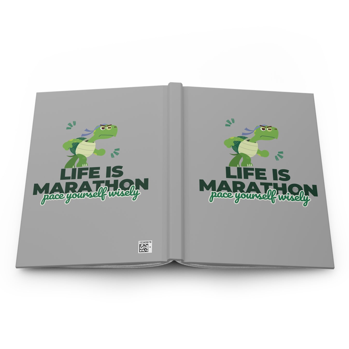 Motivation Tortoise Hardcover Journal Matte