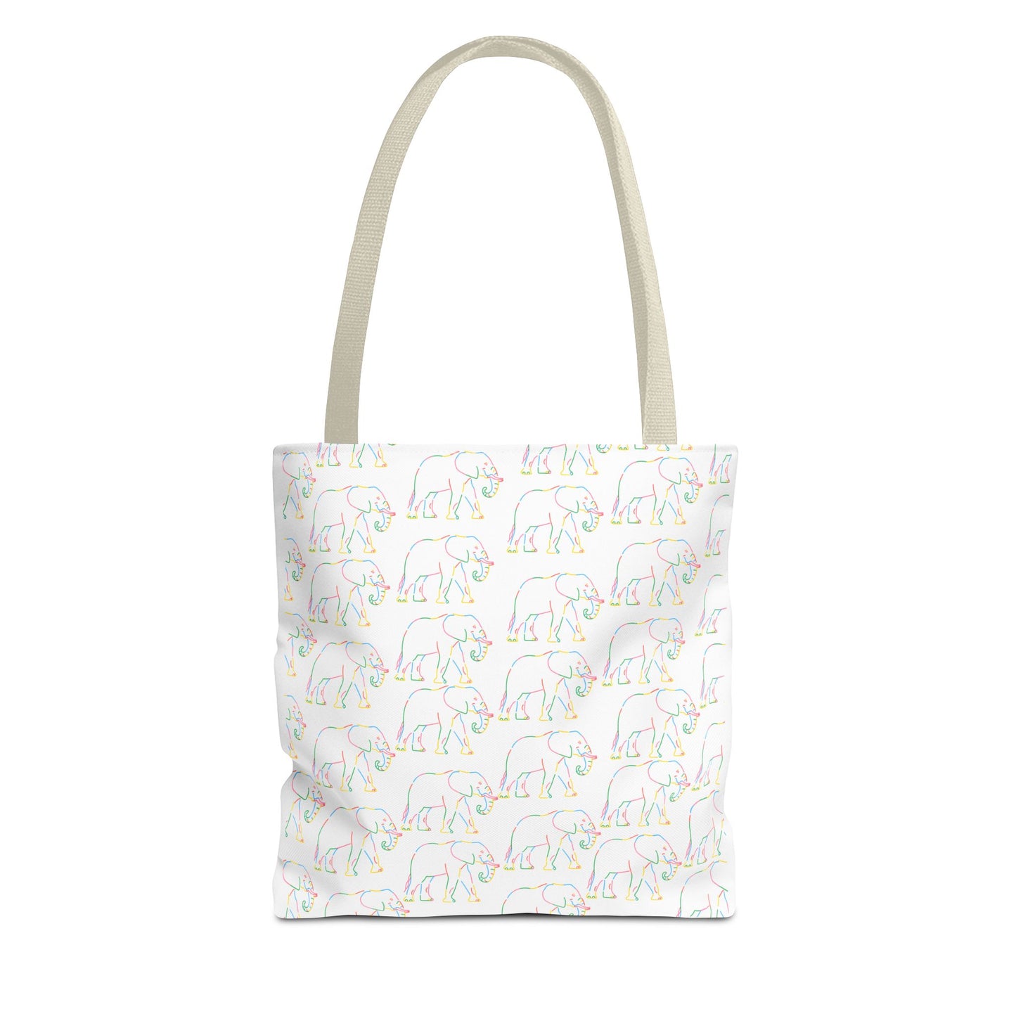 Wildlife Connection Tote Bag- Elephants