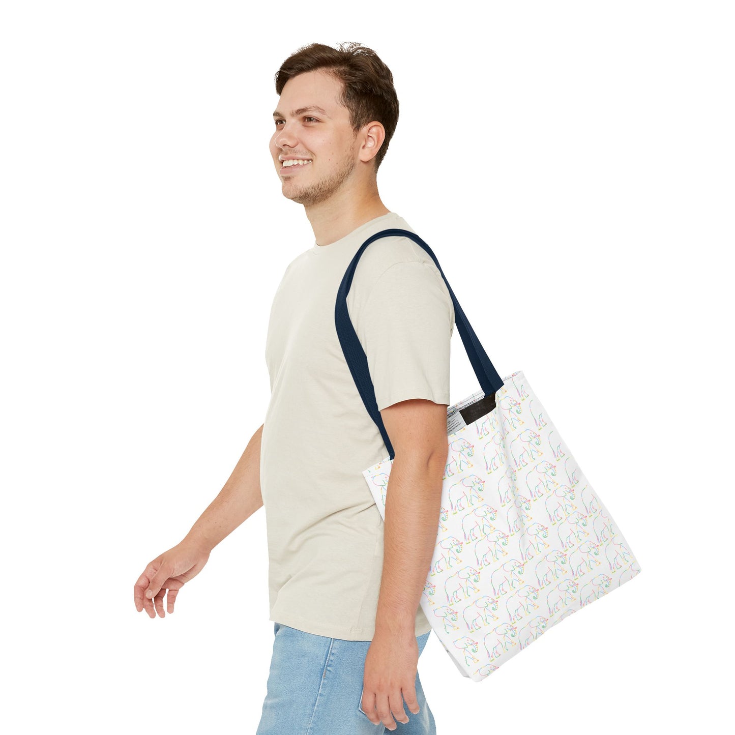 Wildlife Connection Tote Bag- Elephants
