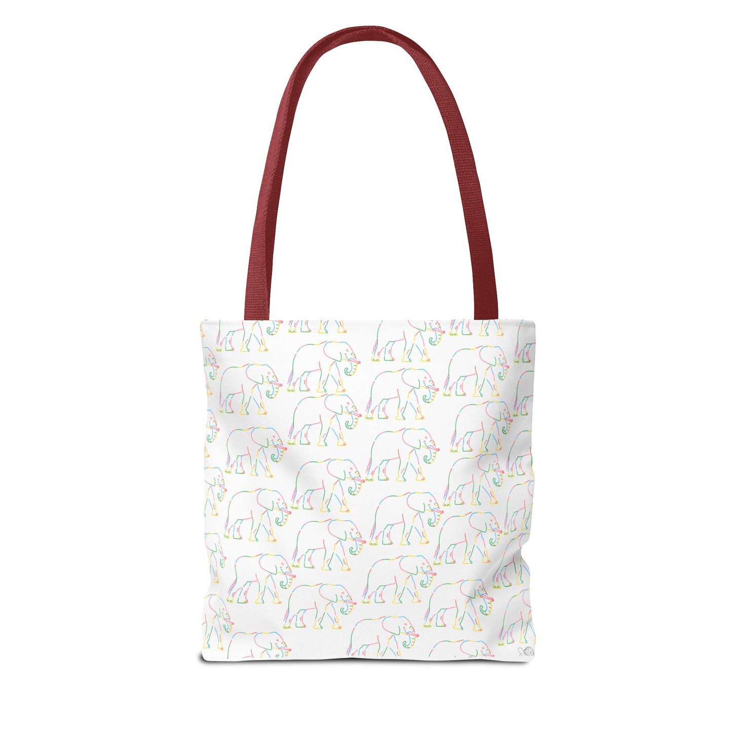 Wildlife Connection Tote Bag- Elephants